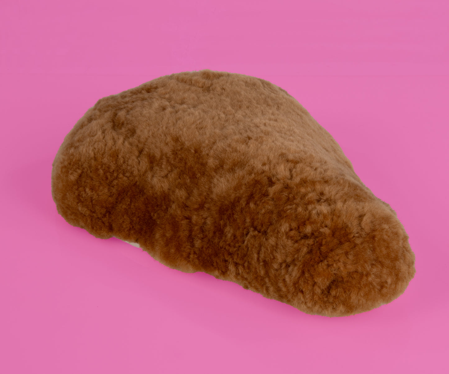 Fur bike seat cover - Brown