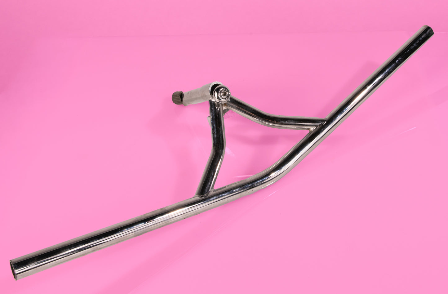 Vintage Chrome Bullmoose Handle bars