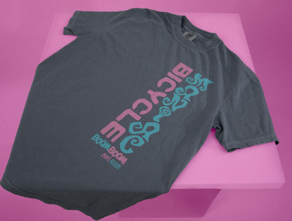 BICYCLE MANIAC - Short sleeve shirt - grey
