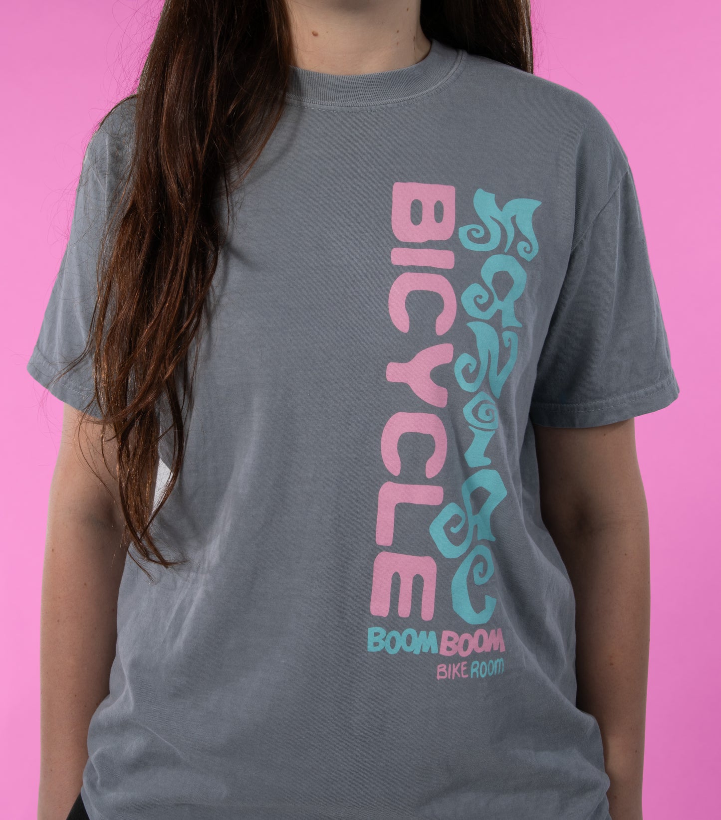 BICYCLE MANIAC - Short sleeve shirt - grey