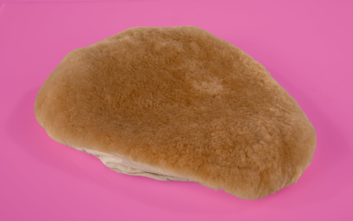 Fur bike seat cover - Tan